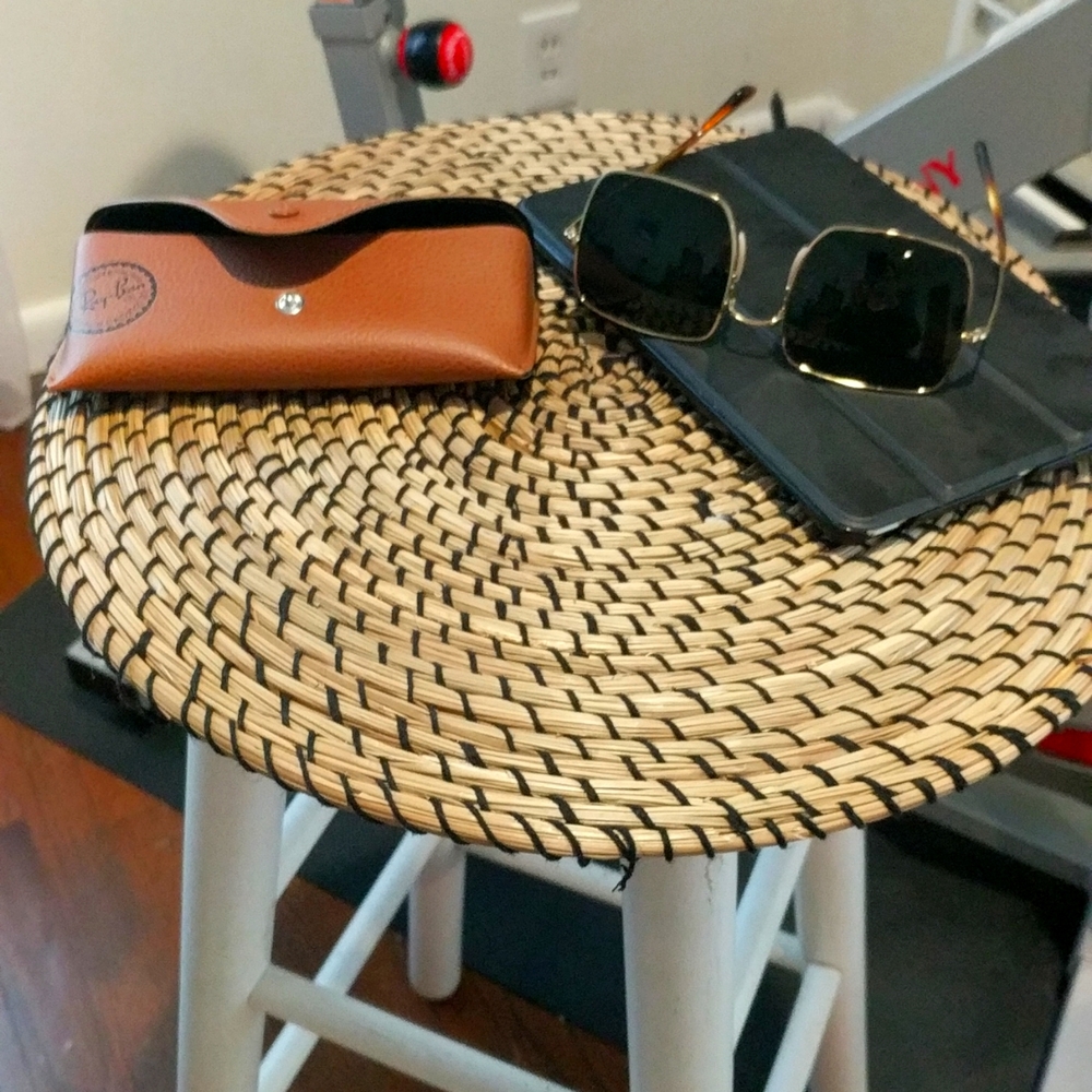Ray-Ban Square 1971 Classic Made in Italy Gold/Green
